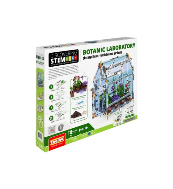 Конструктор Engino Stem Ботанічна лабораторія (міні теплиця) (STEM47)