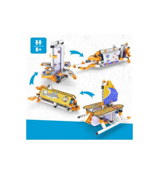 Конструктор Engino Stem Як працює морське судно (STL25)