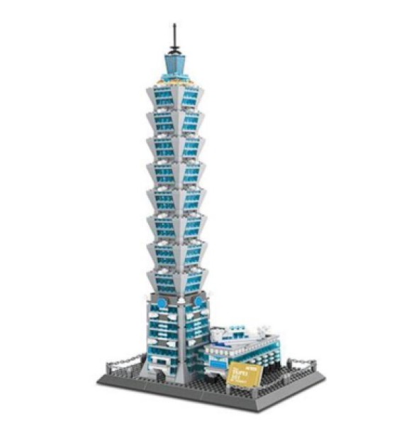 Конструктор Wange Тайбей 101 , Тайвань, Китай (WNG-Taipei-101)