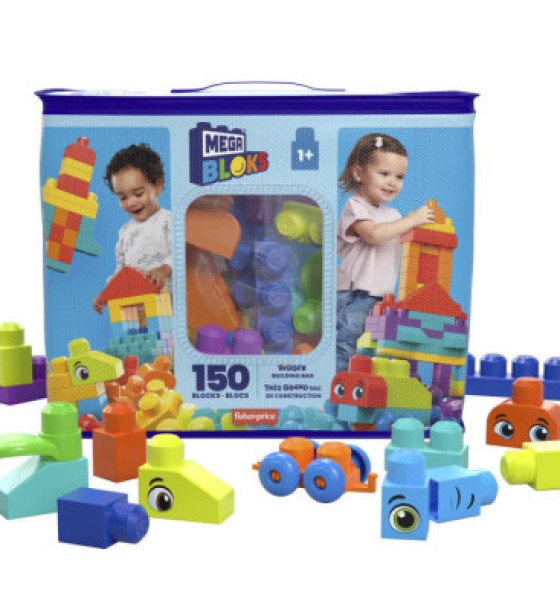 Конструктор Mega Bloks Великий у мішку (150 деталей) (HHM96)