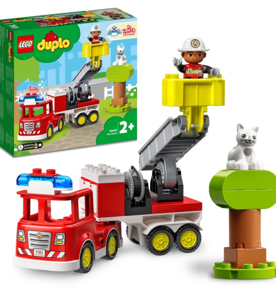 Конструктор LEGO DUPLO Town Пожежна машина 21 деталь (10969)