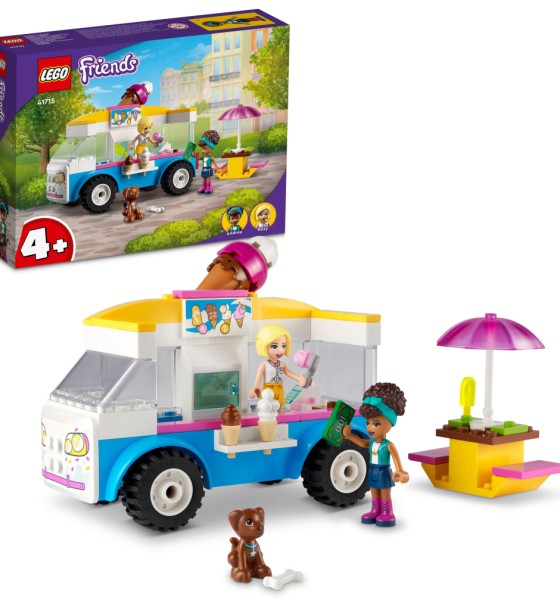 Конструктор LEGO Friends Фургон із морозивом 84 деталі (41715)