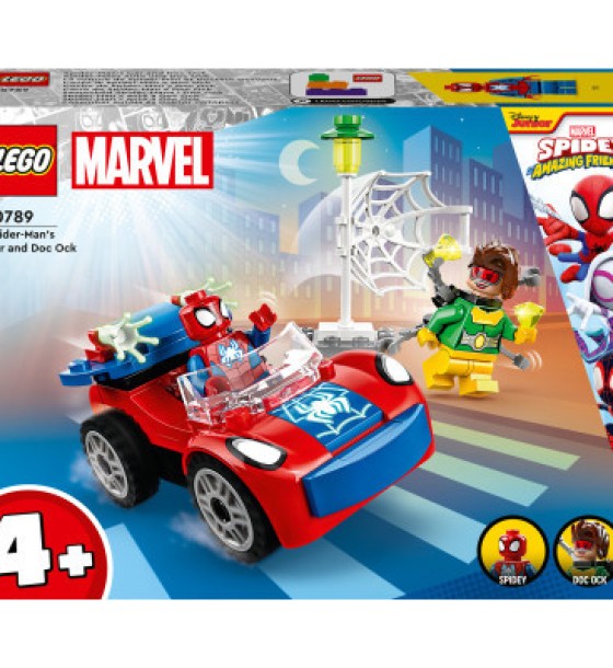Конструктор LEGO Marvel Людина-Павук і Доктор Восьминіг 48 деталей (10789)