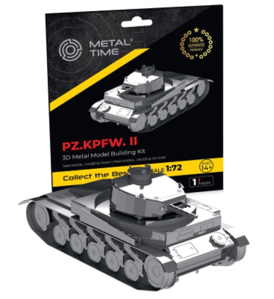 Конструктор Metal Time колекційна модель Pz.Kpfw. II (MT060)