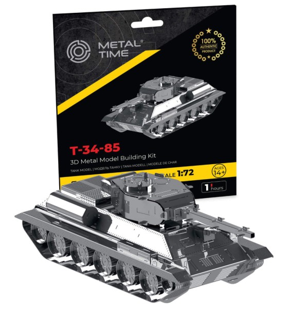 Конструктор Metal Time колекційна модель T-34/85 (MT071)