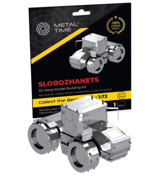 Конструктор Metal Time колекційна модель Tractor Slobozhanets (MT074)