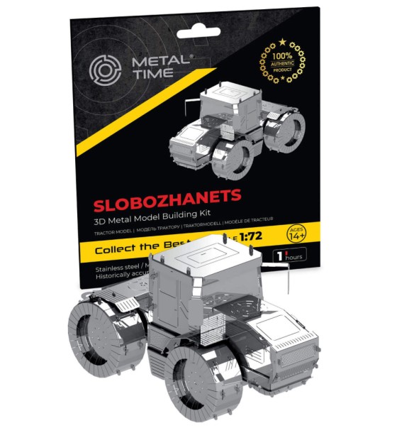 Конструктор Metal Time колекційна модель Tractor Slobozhanets (MT074)