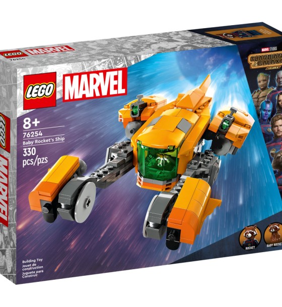 Конструктор LEGO Marvel Super Heroes Зореліт малюка Ракети 191 деталь (76254)