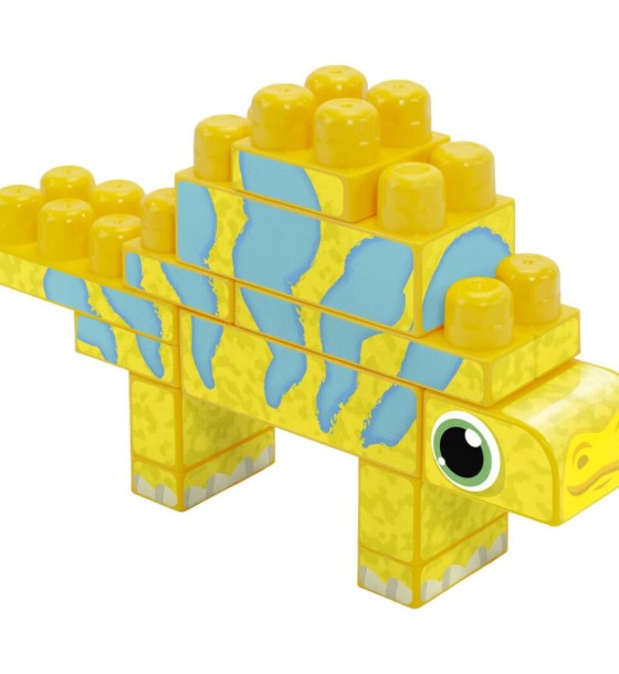 Конструктор Wader Baby Blocks Діно - стегозавр (41495)