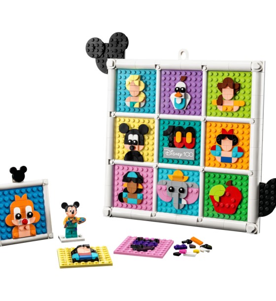 Конструктор LEGO Disney 100-та річниця мультиплікації Disney 1022 деталей (43221)