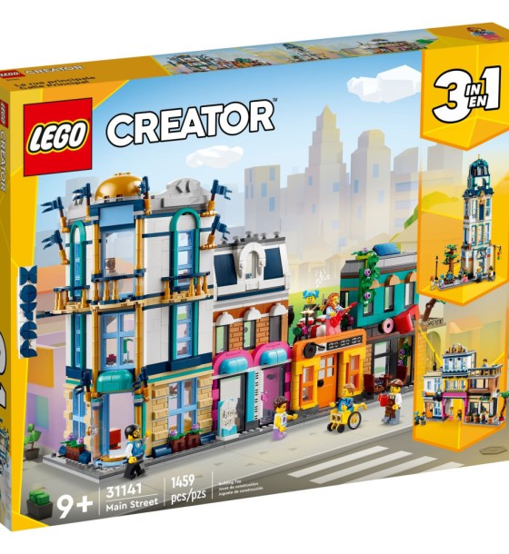 Конструктор LEGO Creator Центральна вулиця 1459 деталей (31141)