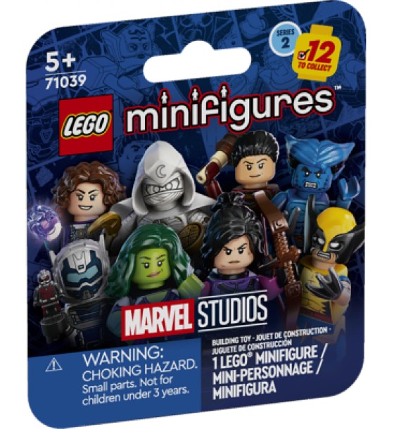 Конструктор LEGO Minifigures Marvel Series 2 10 деталей (71039)
