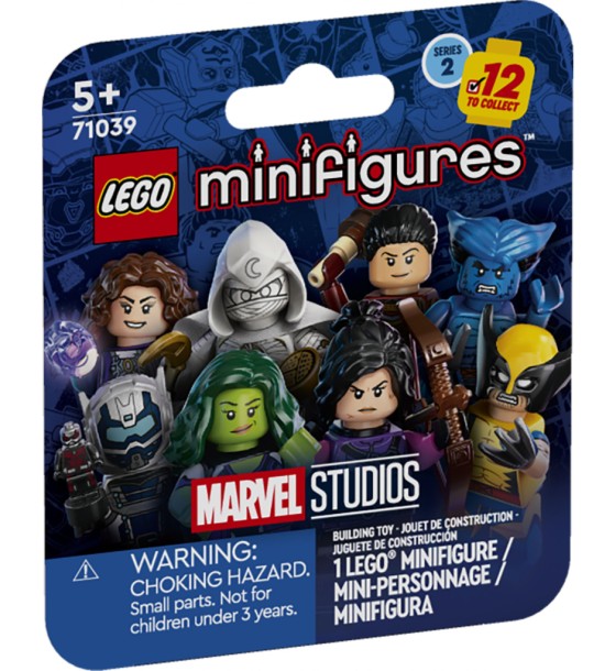 Конструктор LEGO Minifigures Marvel Series 2 10 деталей (71039)