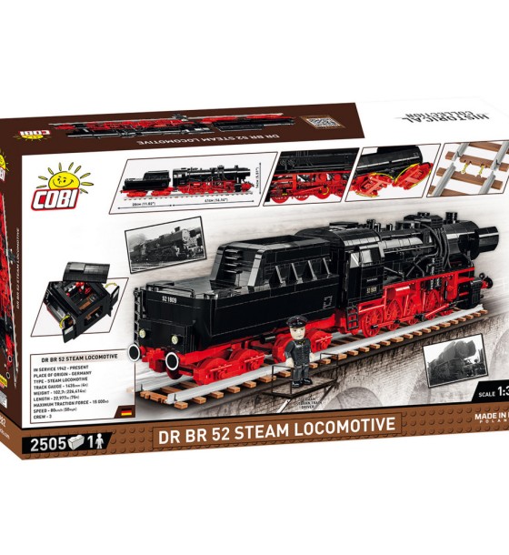 Конструктор Cobi Локомотив DRB Class 52 1:35, 2505 деталей (COBI-6282)