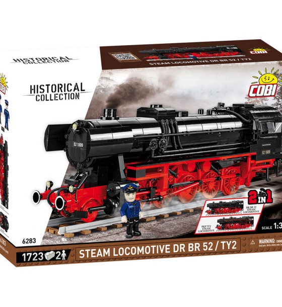Конструктор Cobi Локомотив DRB Class 52 1:35, 1723 деталі (COBI-6283)