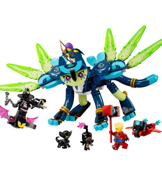 Конструктор LEGO DREAMZzz Зоуі й котосова Зіан 437 деталей (71476)