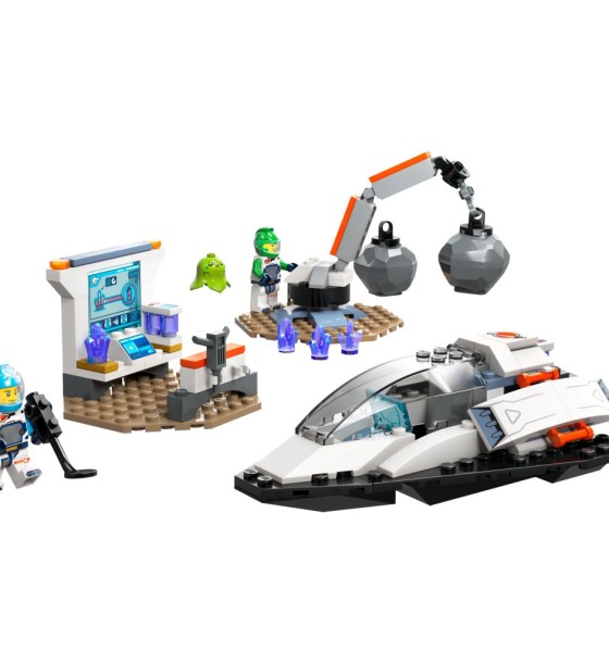 Конструктор LEGO City Космічний корабель і дослідження астероїда 126 деталей (60429)
