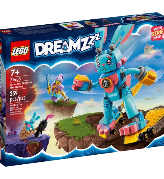Конструктор LEGO DREAMZzz Іззі та кроленя Бунчу 259 деталей (71453)