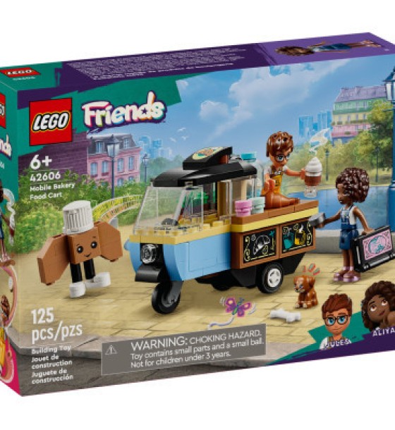 Конструктор LEGO Friends Пекарня на колесах 125 деталей (42606)