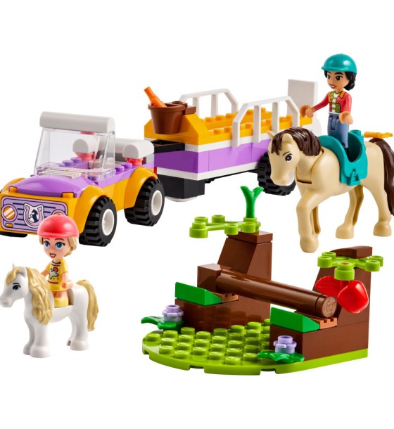 Конструктор LEGO Friends Причіп для коня й поні 105 деталей (42634)