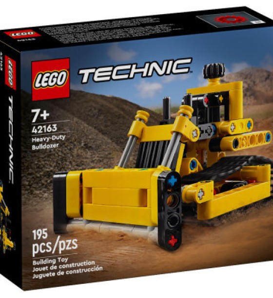 Конструктор LEGO Technic Надпотужний бульдозер 195 деталей (42163)