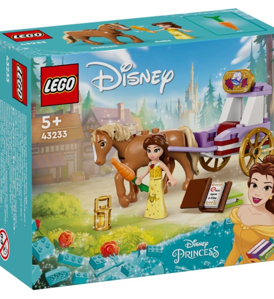 Конструктор LEGO Disney Казкова карета Белль 62 деталей (43233)