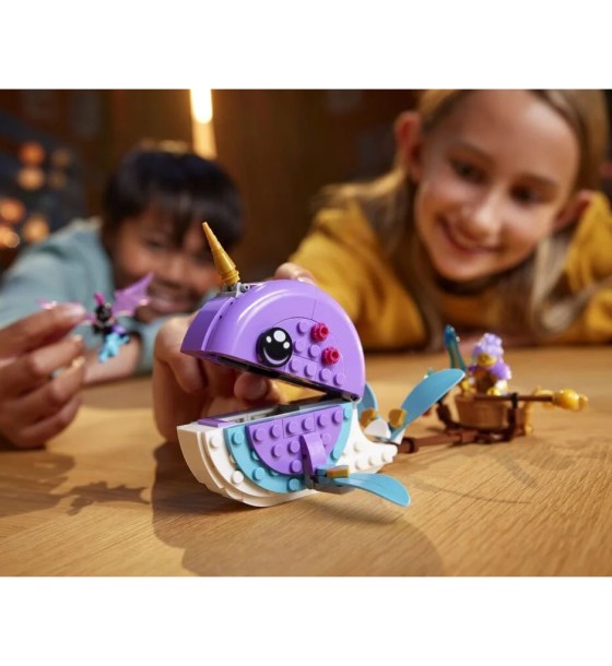 Конструктор LEGO DREAMZzz Повітряна куля Іззі «Нарвал» 156 деталей (71472)