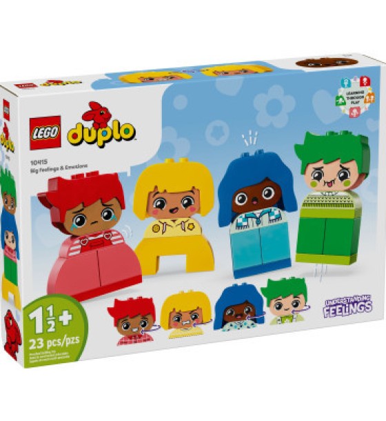 Конструктор LEGO DUPLO My First Сильні почуття та емоції 23 деталей (10415)