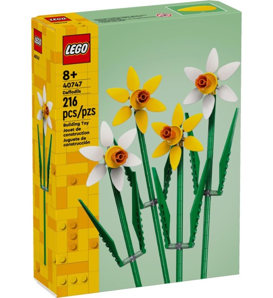 Конструктор LEGO Iconic Нарциси 216 деталей (40747)