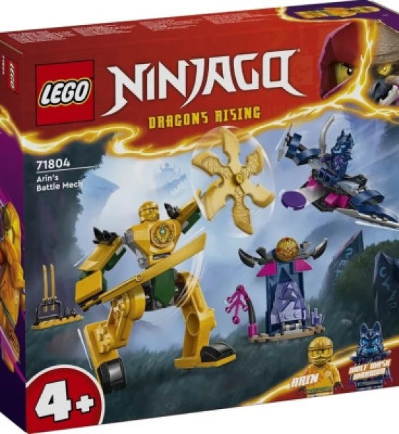Конструктор LEGO NINJAGO Бойовий робот Аріна 104 деталей (71804)