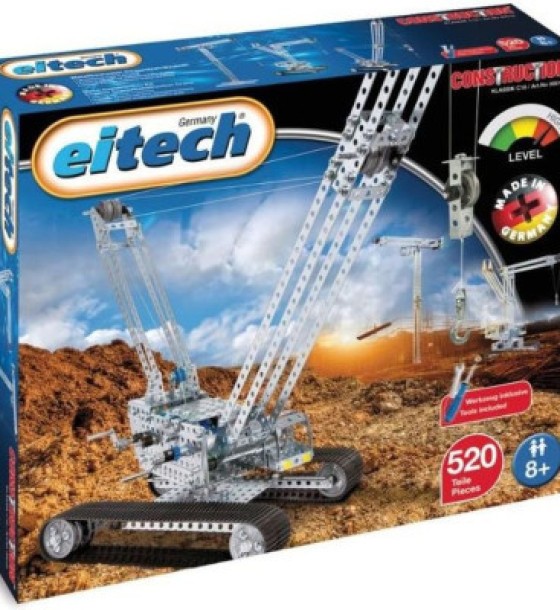 Конструктор Eitech Гусеничний будівельний кран (С18)
