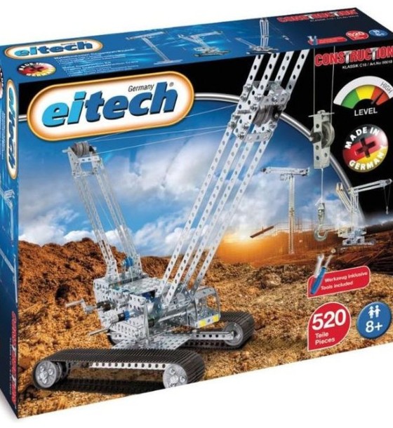 Конструктор Eitech Гусеничний будівельний кран (С18)