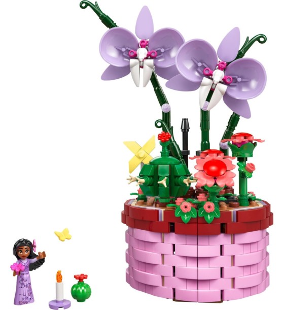 Конструктор LEGO Disney Princess Classic Квітковий горщик Ізабели 641 деталь (43237)