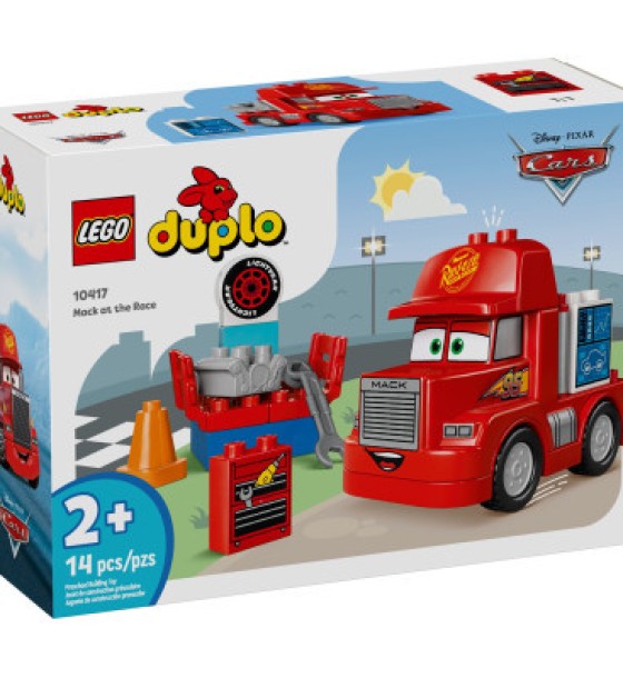 Конструктор LEGO DUPLO Disney Мак на перегонах 14 деталей (10417)