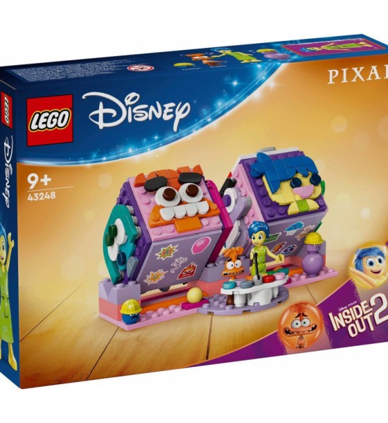 Конструктор LEGO Disney Кубики емоцій із Думками навиворіт 2 від Pixar 394 деталі (43248)