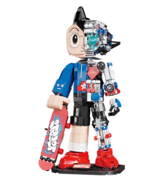 Конструктор Pantasy Astro Boy: Хлопчик зі скейтбордом (86207)