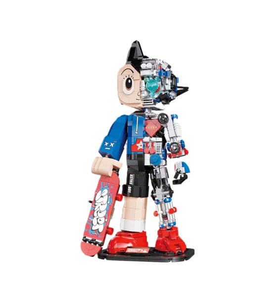 Конструктор Pantasy Astro Boy: Хлопчик зі скейтбордом (86207)