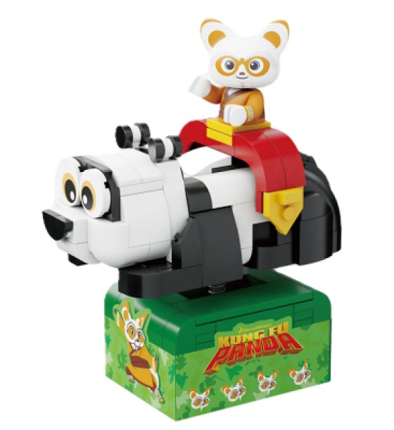 Конструктор Pantasy Kung Fu Panda Косрайдер Шифу (86513)