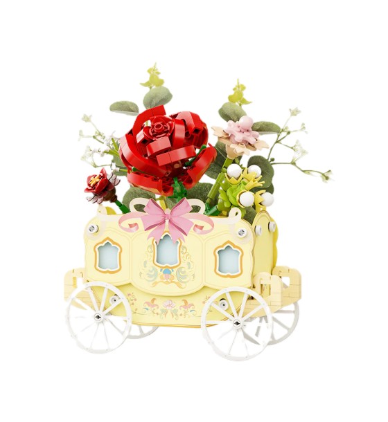 Конструктор Pantasy Original - Flower Cart Кошик із трояндами (15027)
