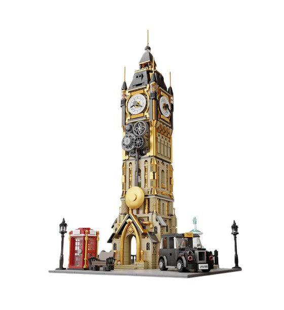 Конструктор Pantasy Original - Steampunk Парк Годинникова вежа в стилі стімпанк (85008)