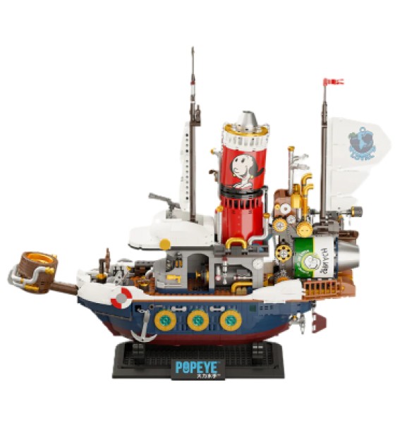 Конструктор Pantasy Popeye Пароплав у пошуках скарбів без фігурок (86402)
