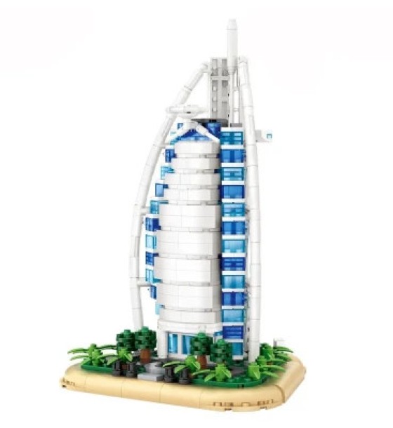 Конструктор LOZ mini Burj AI Arab (1029)