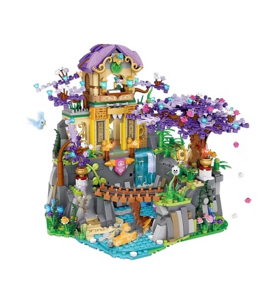 Конструктор LOZ mini Temple без фігурок (1038)