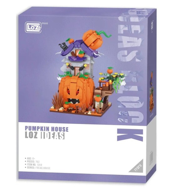 Конструктор LOZ mini Гарбузовий будиночок без фігурок (1249)
