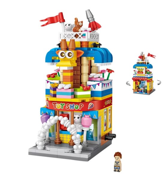 Конструктор LOZ mini Toys Shop (1643)