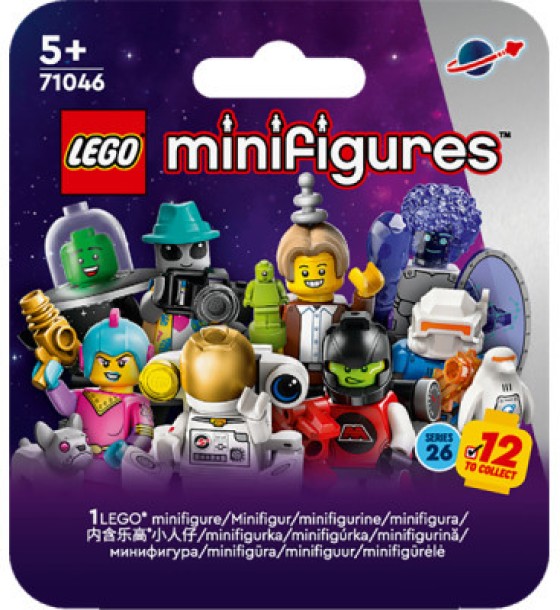 Конструктор LEGO Фігурка-сюрприз для конструкторів Minifigures S26 Космос (71046)