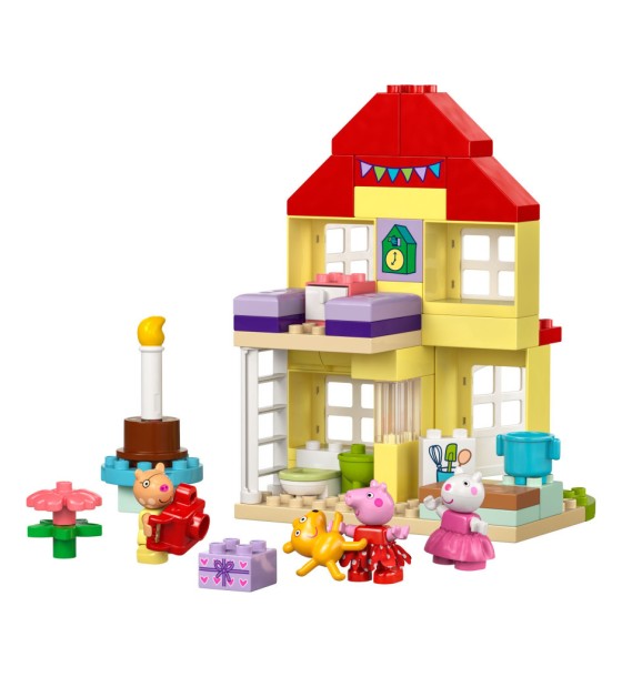 Конструктор LEGO DUPLO Peppa Pig Святковий будинок Пеппи (10433)