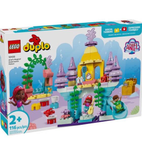 Конструктор LEGO DUPLO Disney Чарівний підводний палац Аріель (10435)