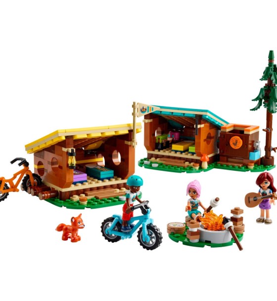 Конструктор LEGO Friends Затишні хатинки у пригодницькому таборі (42624)