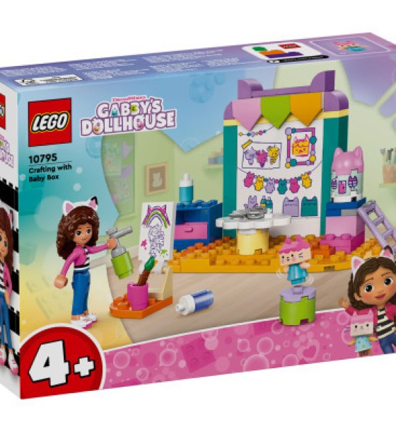 Конструктор LEGO Gabby's Dollhouse Майструємо з Доцею-Бокс (10795)